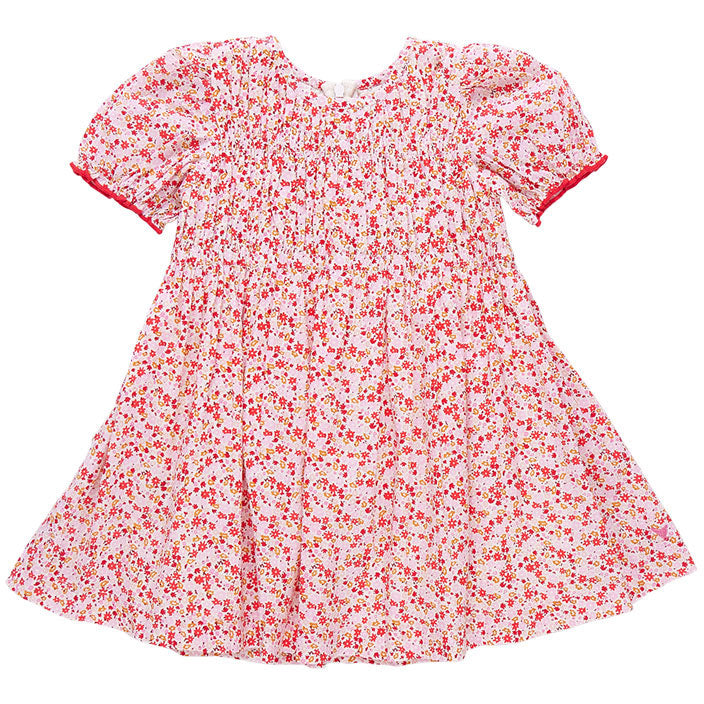 Pink Chicken Pink Mini Ditsy Waverly Dress