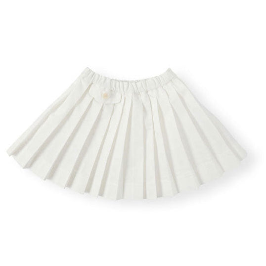 Bene Bene White BENE Pleated Skirt