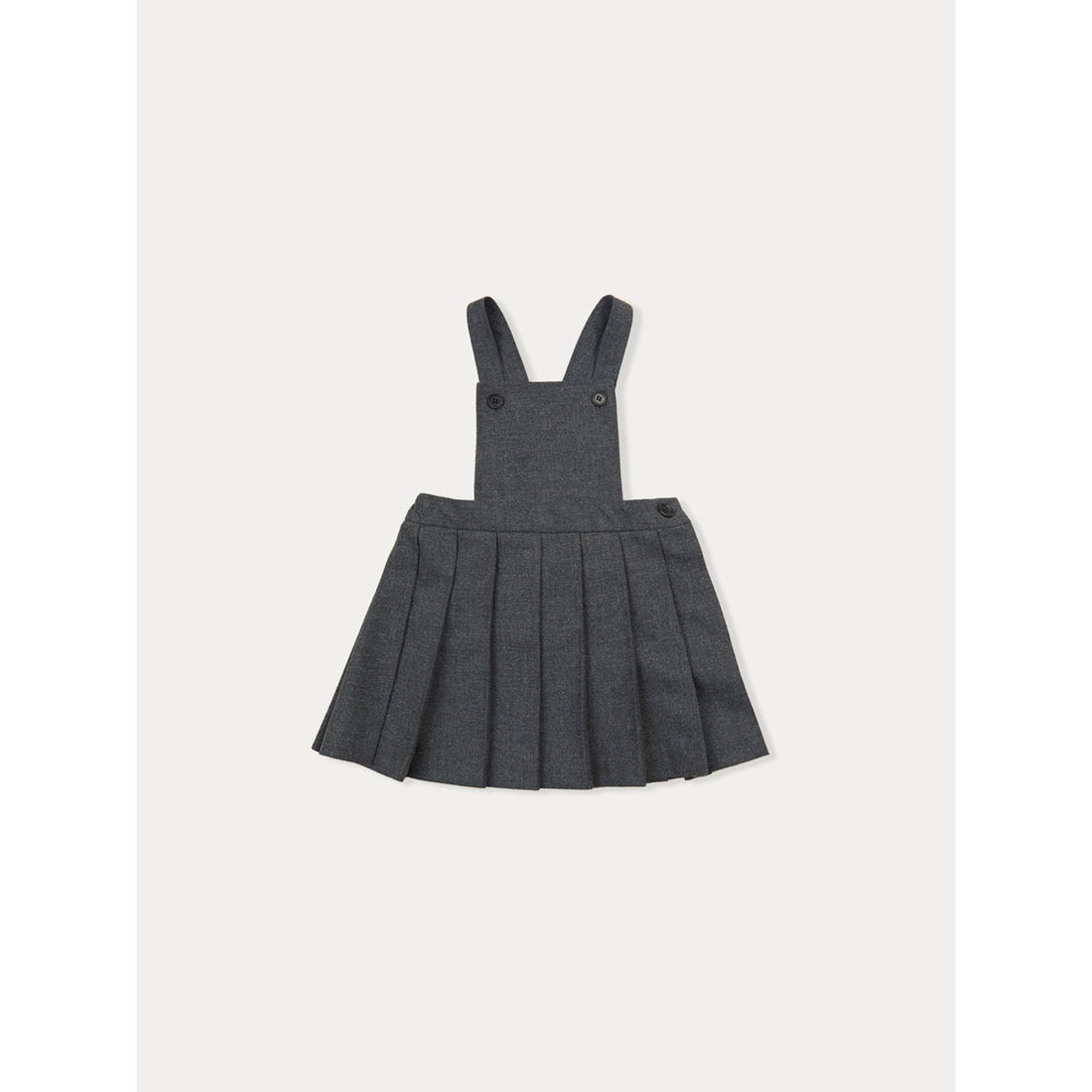 Bene Bene Charcoal Wool Pleats Jumper