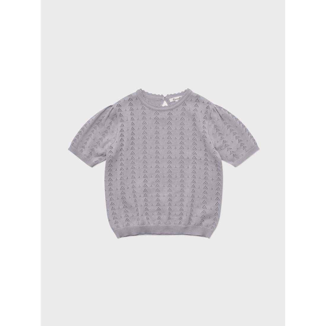 Louisiella Blue Zinnia Knit Pullover