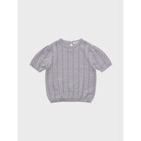 Louisiella Blue Zinnia Knit Pullover