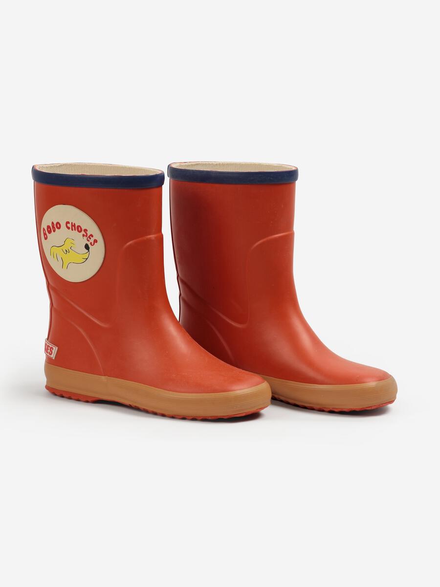 Bobo Choses Sniffy Dog Rain Boots