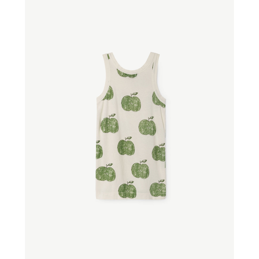 The Animals Observatory Raw White Apples Gazel Dress