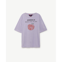 The Animals Observatory Lavender Peach Rooster Tee