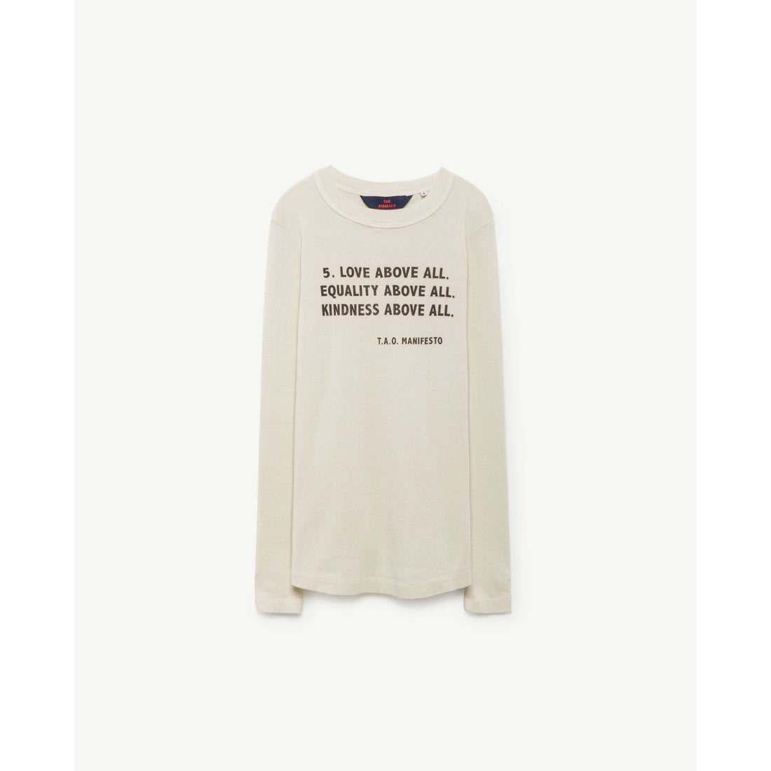 The Animals Observatory Raw White Manifesto Miller Tee