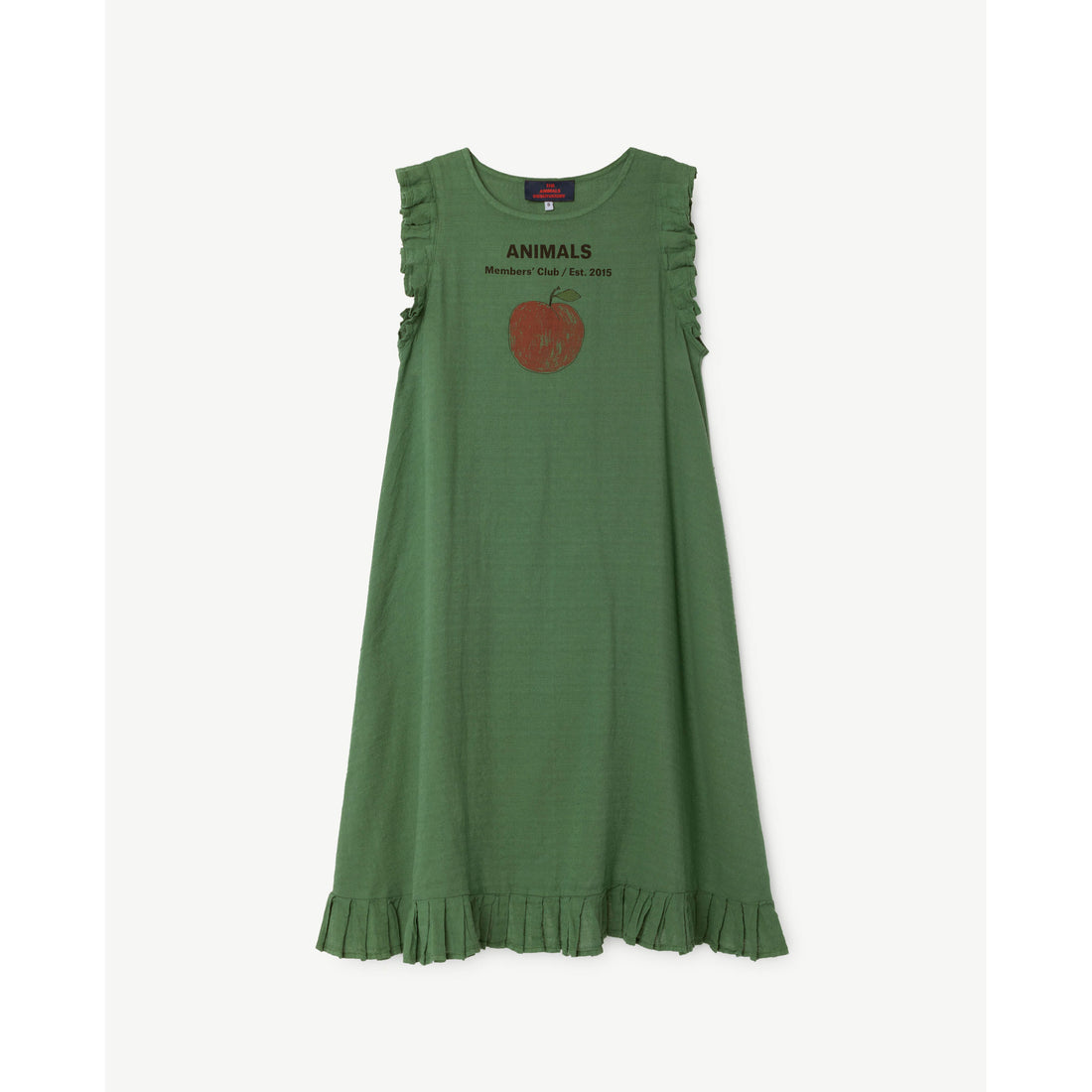 The Animals Observatory Green Peach Cow Dress
