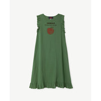 The Animals Observatory Green Peach Cow Dress