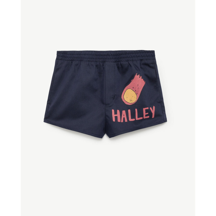 The Animals Observatory Deep Blue Halley Puppy Swimshorts