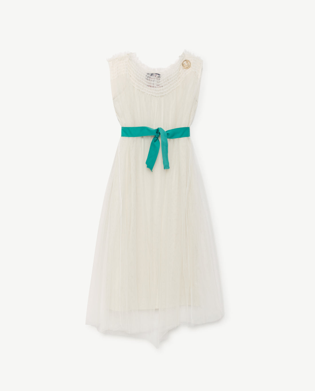 The Animals Observatory Raw White Dolphins Dress
