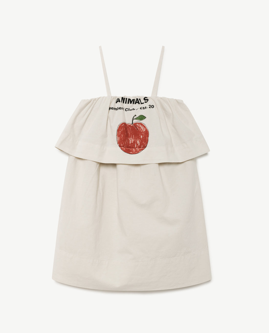 The Animals Observatory Raw White Peach Dove Dress