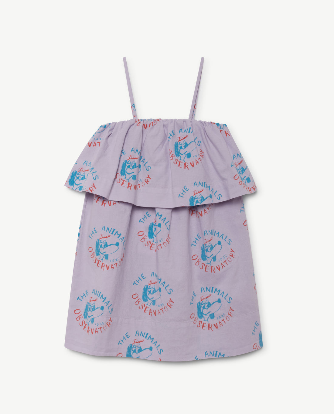 The Animals Observatory Lavender Dogs Dove Dress