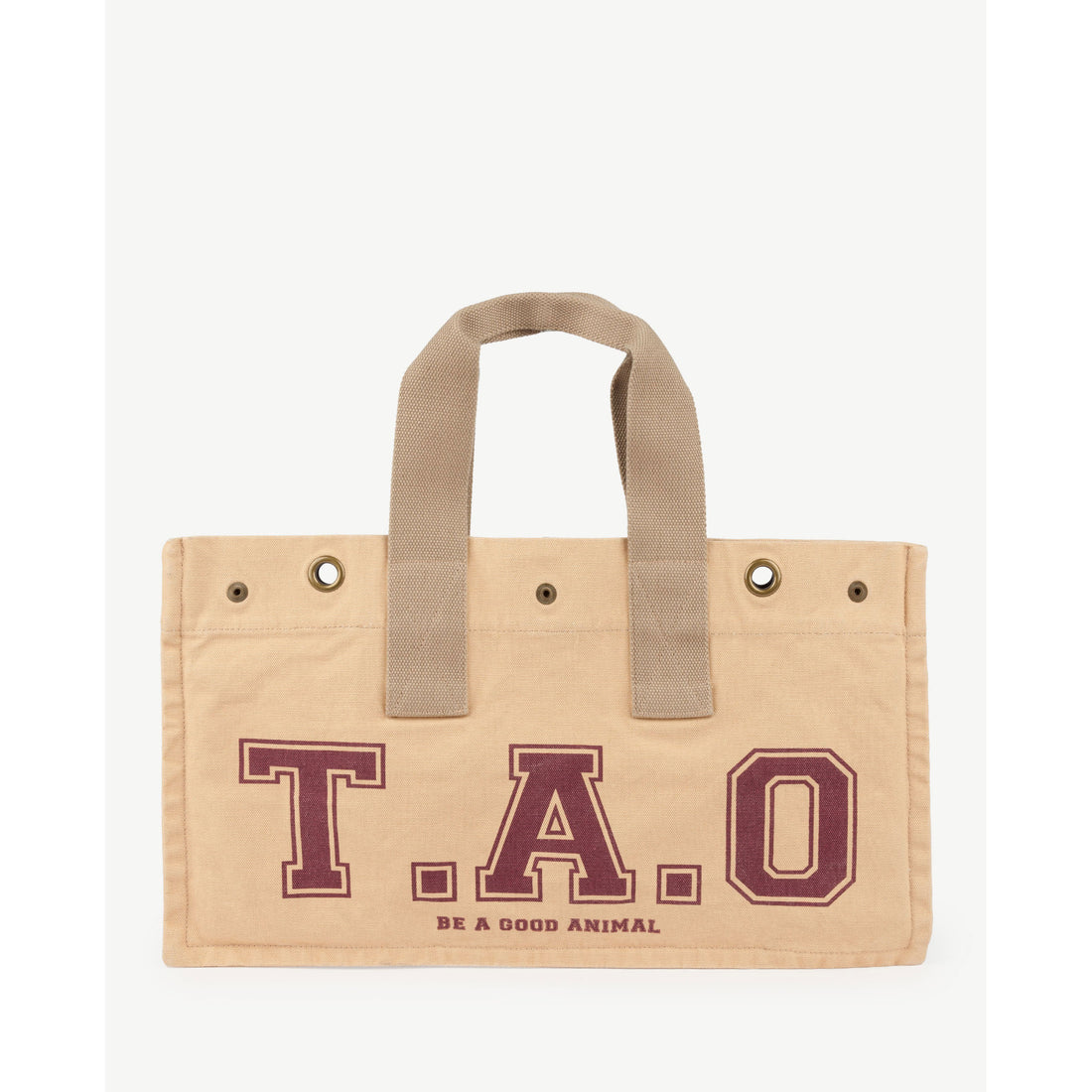 The Animals Observatory Soft Beige TAO Uniforms Canvas Bag