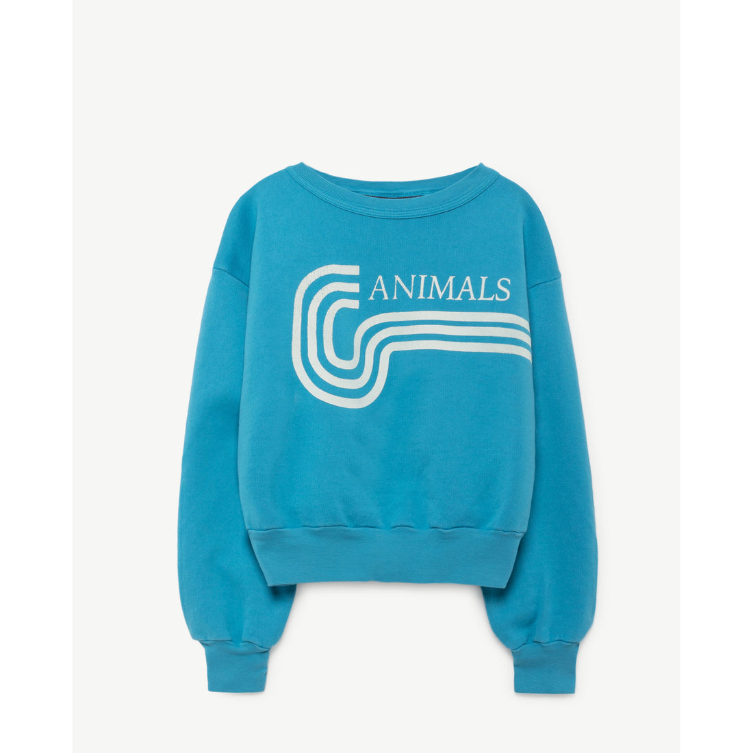 The Animals Observatory Blue Animals Bear Sweatshirt