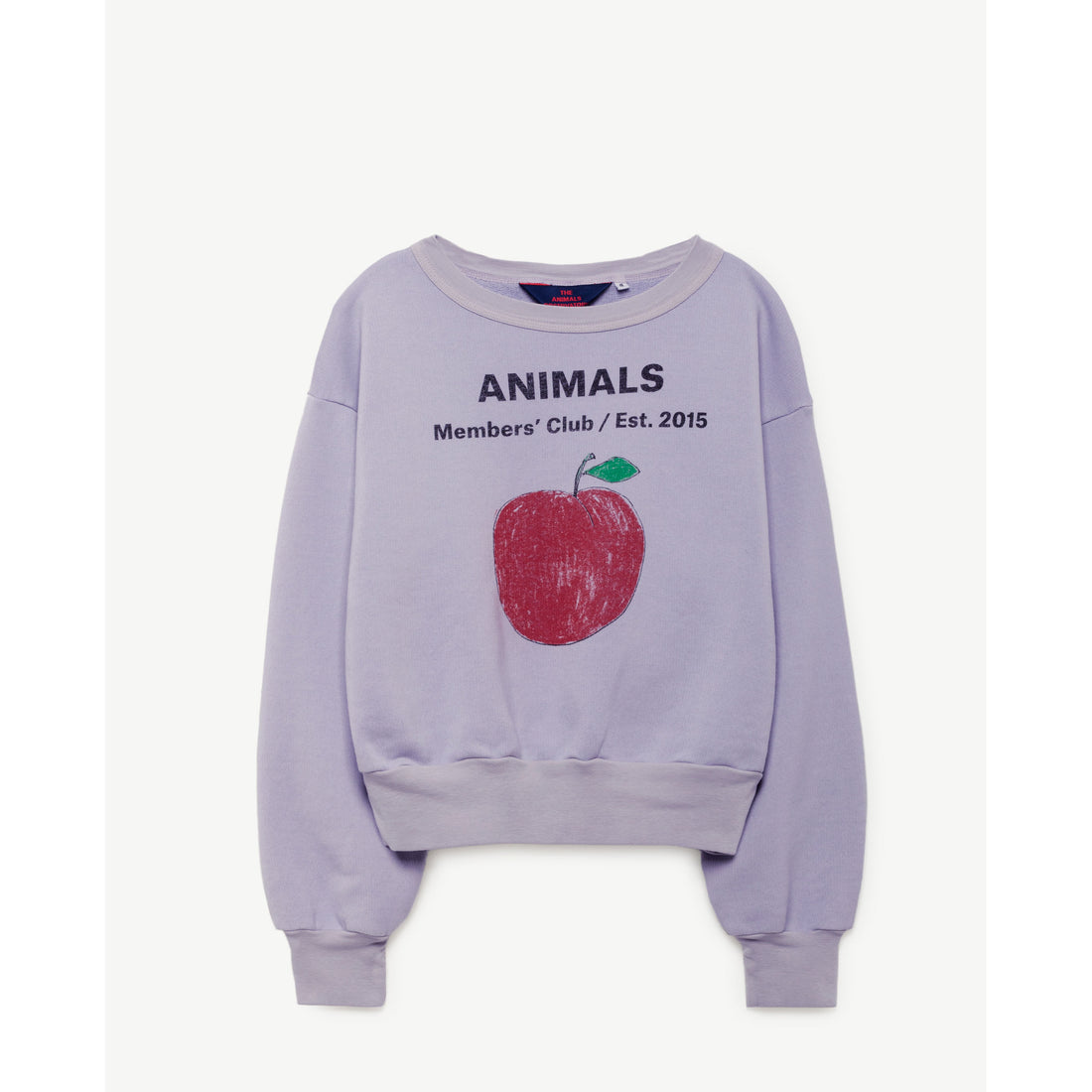 The Animals Observatory Lavender Peach Bear Sweatshirt