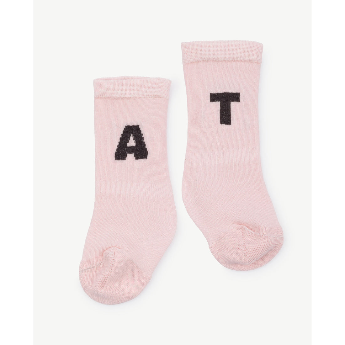 The Animals Observatory Soft Pink Worm Babies Socks