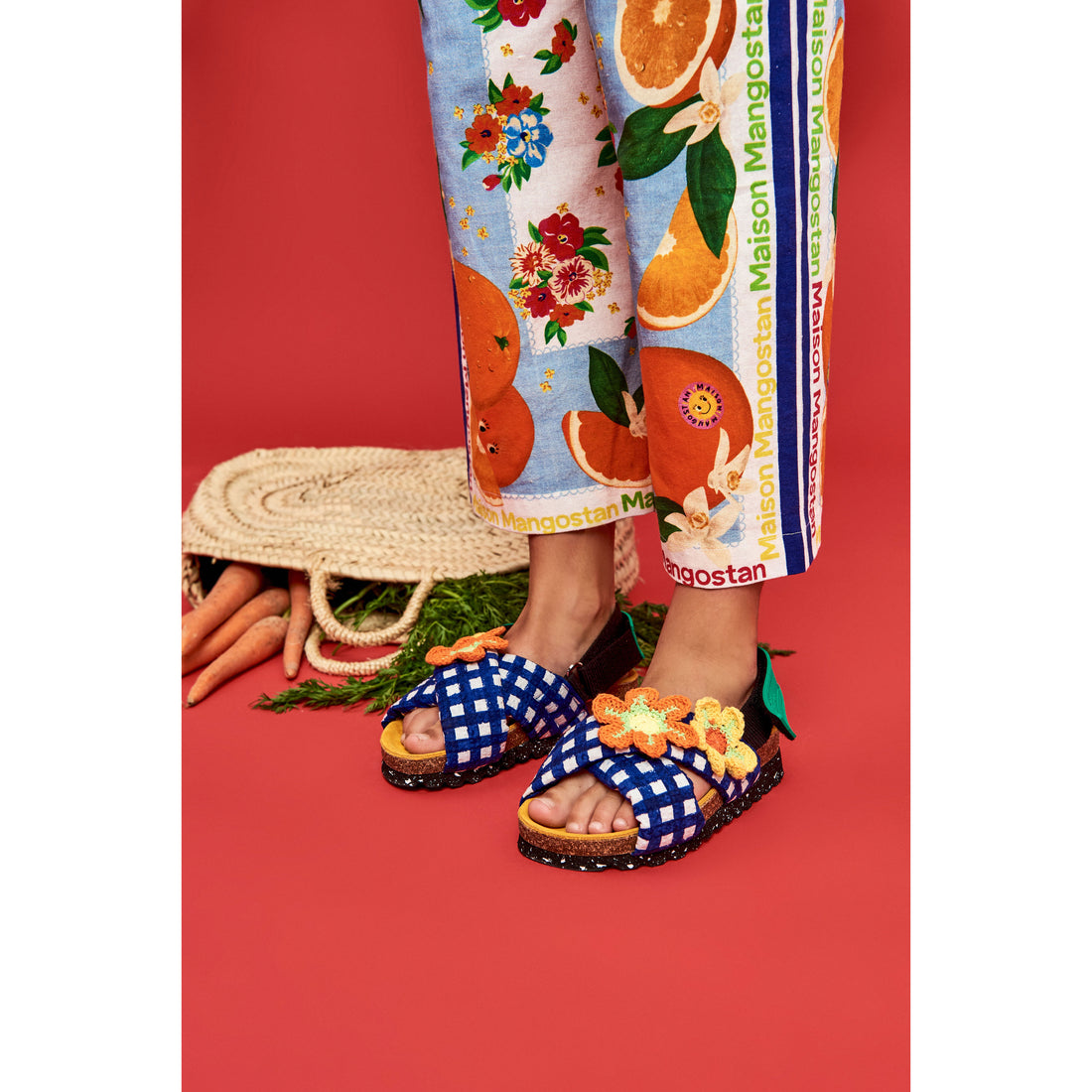 Maison Mangostan Flowers Peladillo Sandals