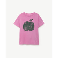 The Animals Observatory Fuchsia Apple Rooster Babies Tee