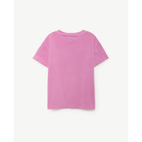 The Animals Observatory Fuchsia Apple Rooster Babies Tee