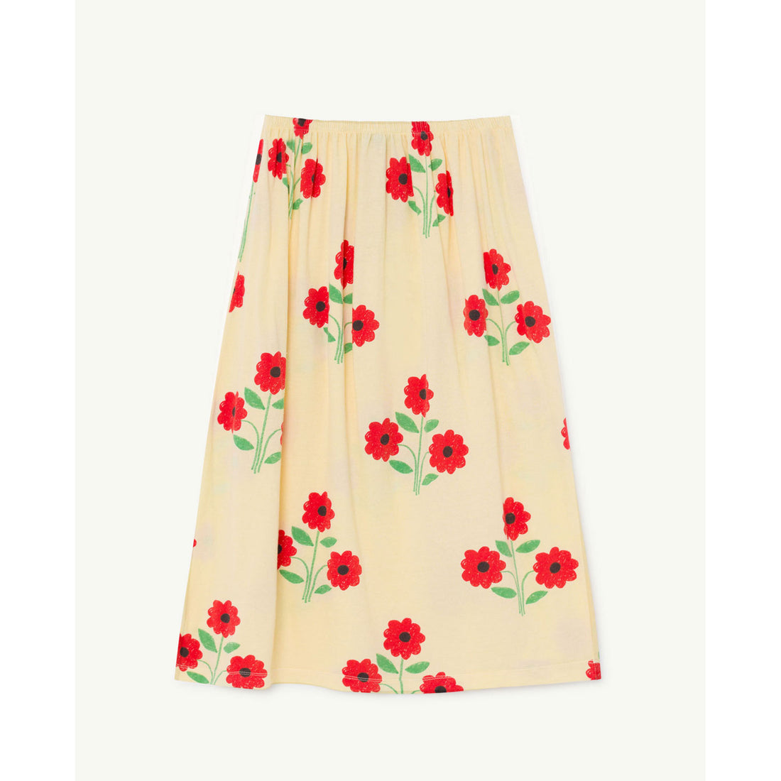 The Animals Observatory Yellow Flowers Ladybug Skirt