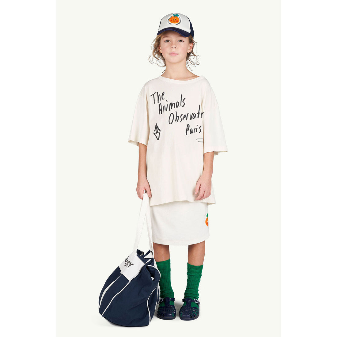 The Animals Observatory White The Animals Rooster Oversized Tee
