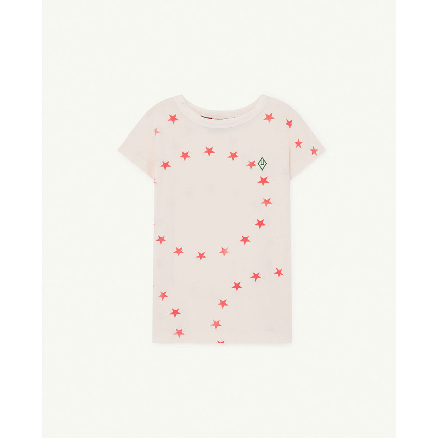 The Animals Observatory White Stars Hippo Tee