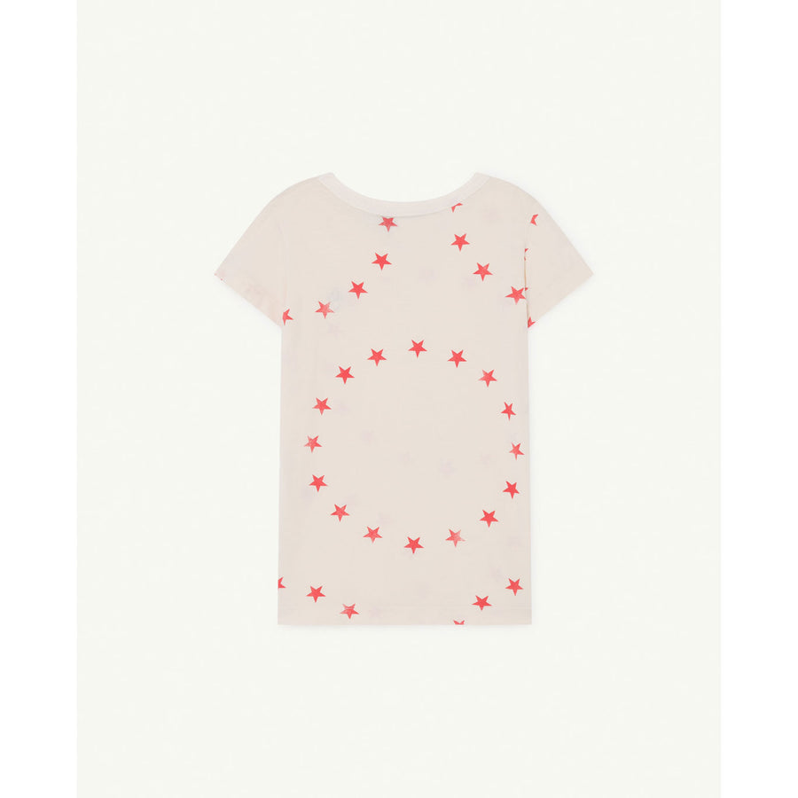 The Animals Observatory White Stars Hippo Tee