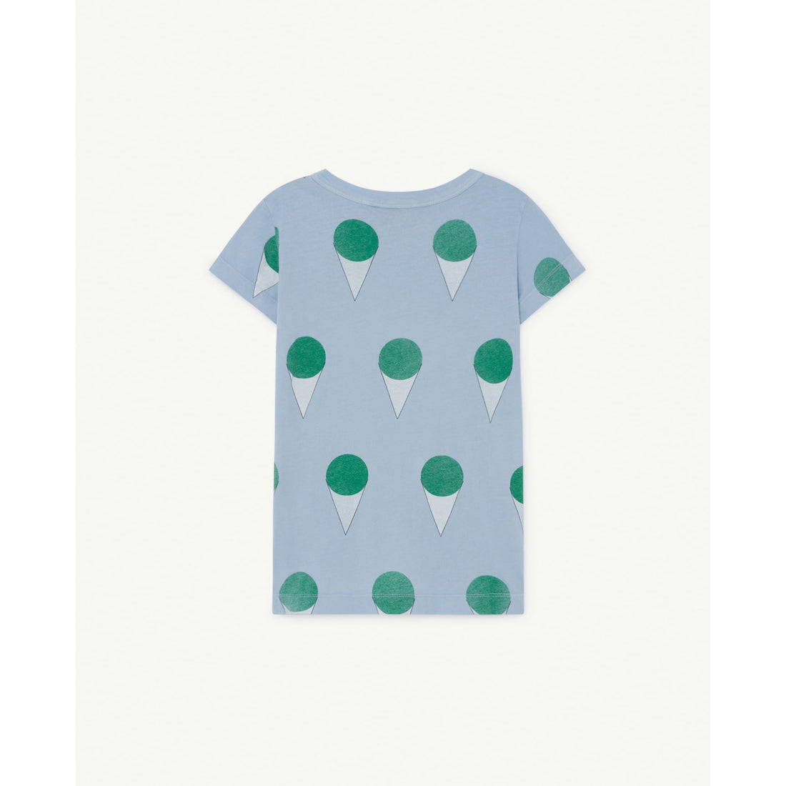 The Animals Observatory Blue Ice Cream Hippo Tee