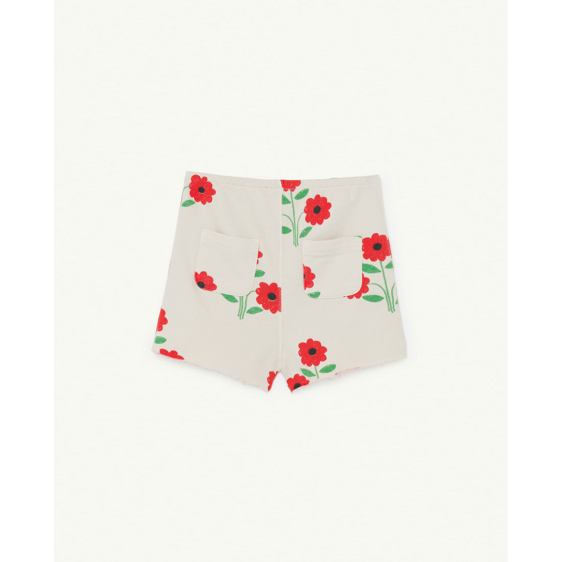 The Animals Observatory White Flowers Hedgehog Shorts