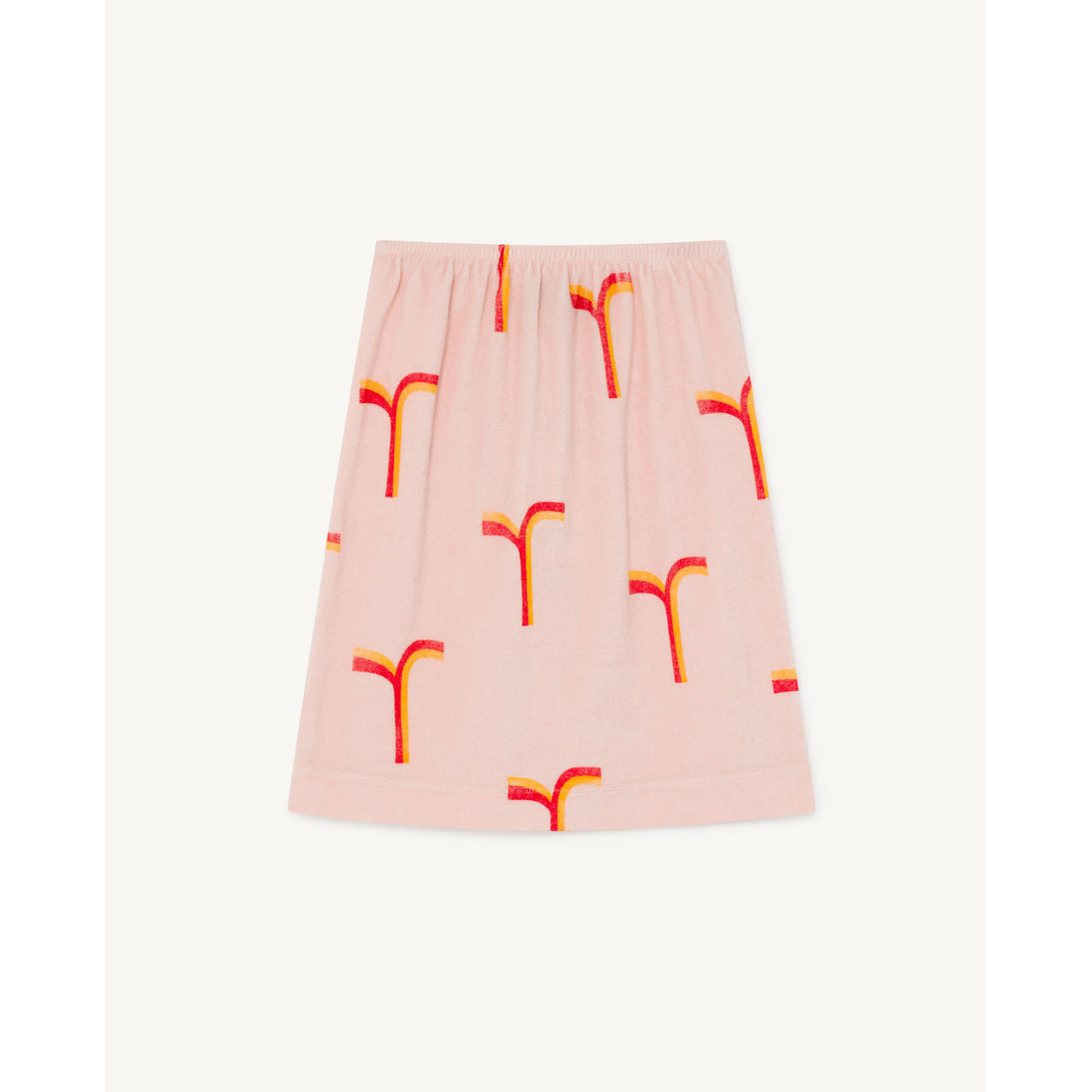 The Animals Observatory Rose Geometric Kitten Skirt