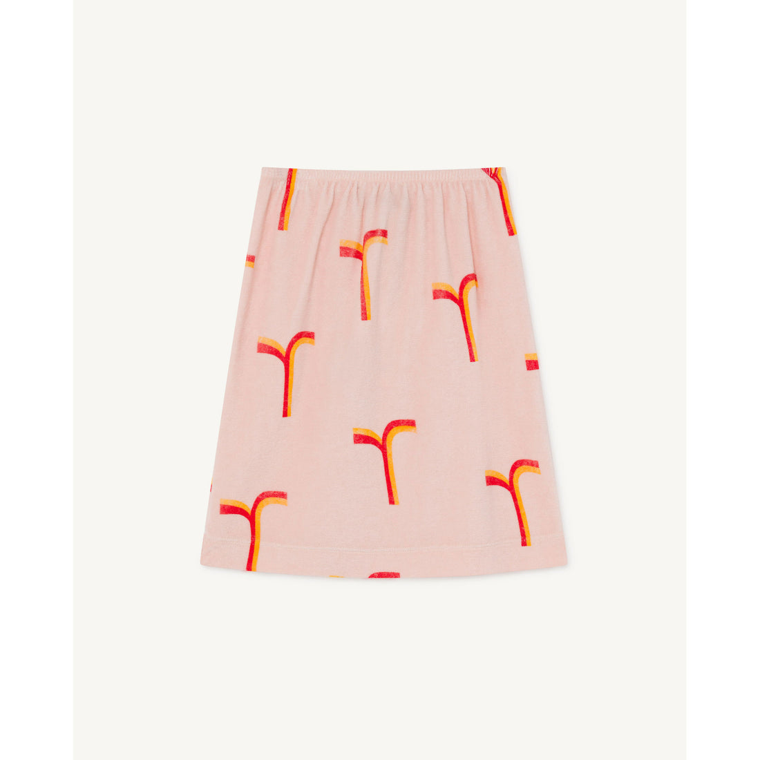 The Animals Observatory Rose Geometric Kitten Skirt