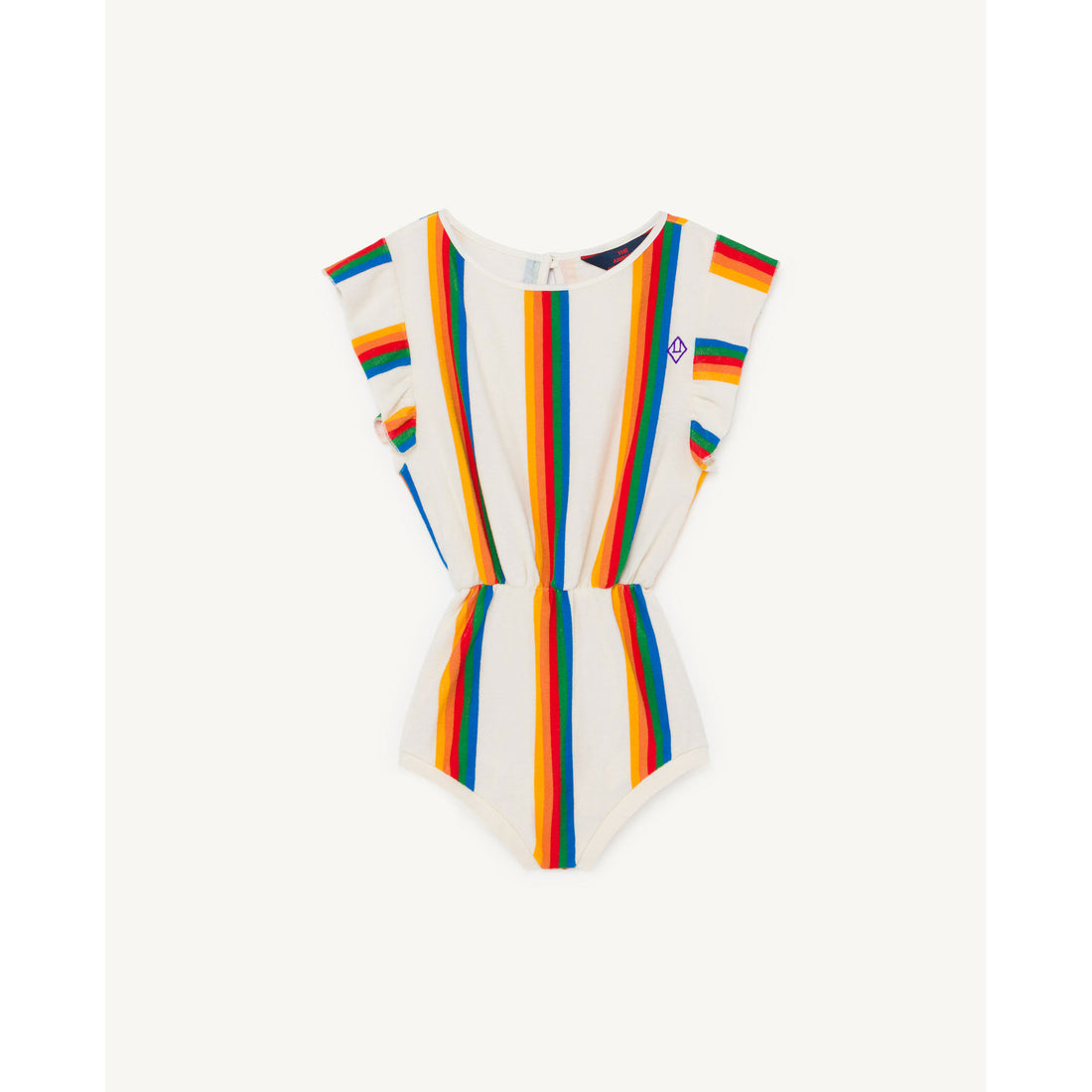 The Animals Observatory White Rainbow Koala Jumpsuit