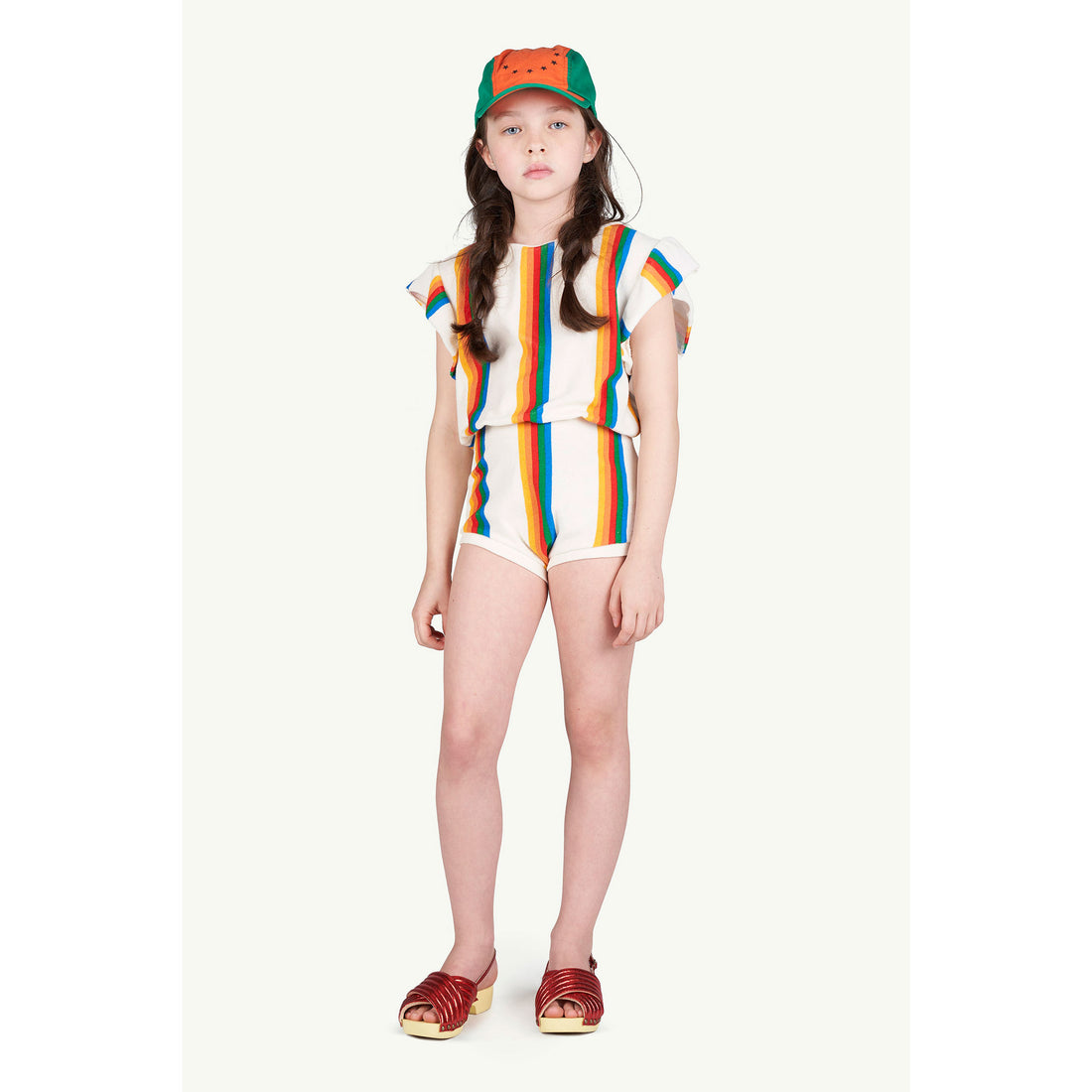 The Animals Observatory White Rainbow Koala Jumpsuit
