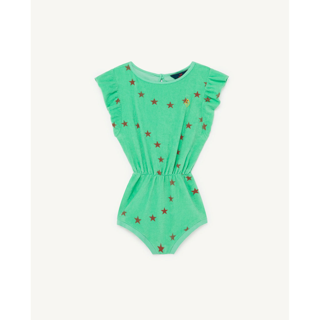 The Animals Observatory Green Stars Koala Jumpsuit