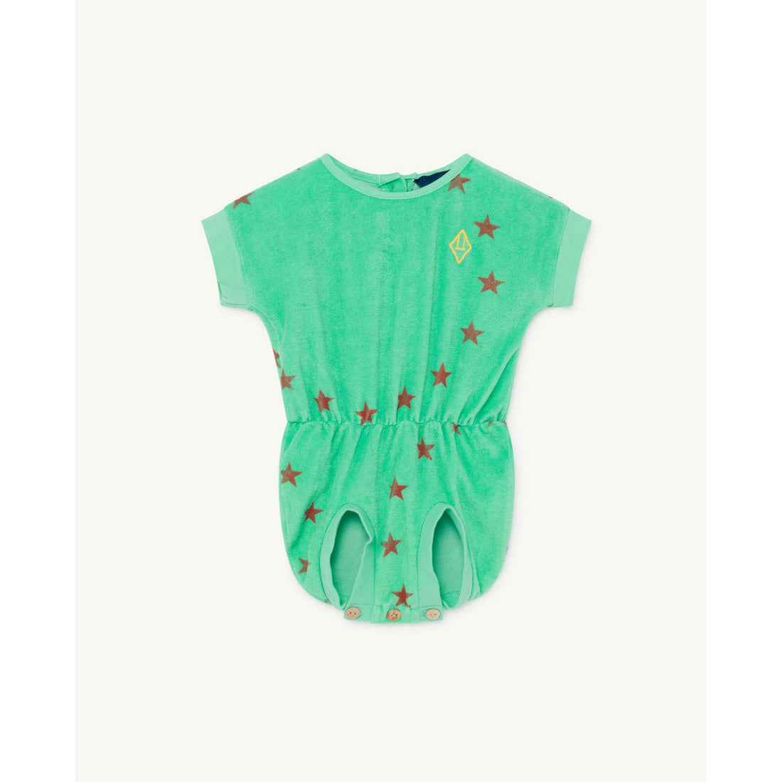 The Animals Observatory Green Stars Koala Jumpsuit
