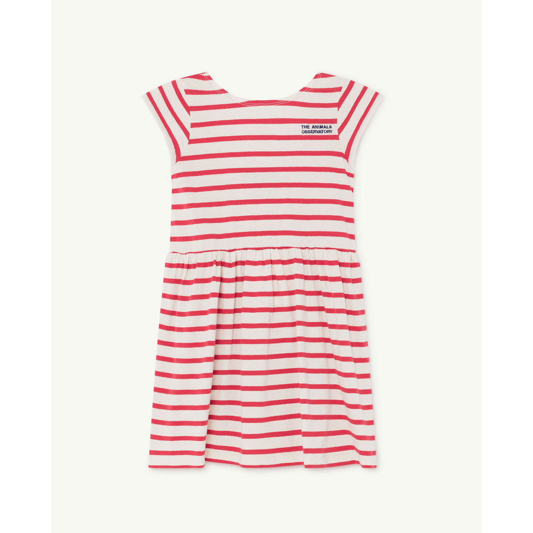 The Animals Observatory White Stripe The Animals Butterfly Dress