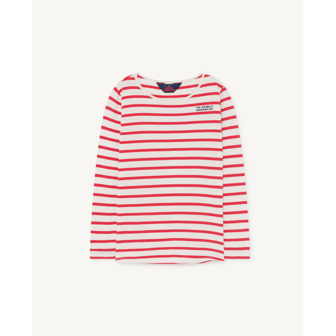 The Animals Observatory Red Striped The Animals Deer Tee