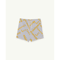 The Animals Observatory Grey Les Animaux Hedgehog Shorts