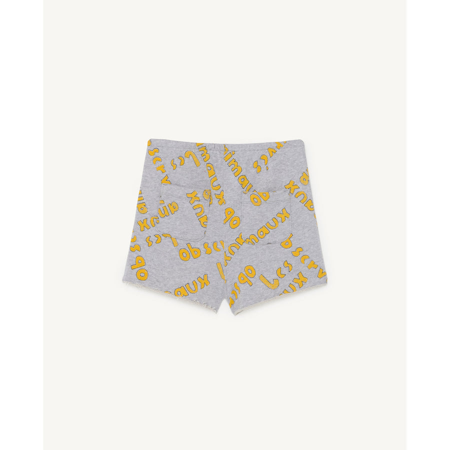 The Animals Observatory Grey Les Animaux Hedgehog Shorts