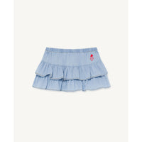 The Animals Observatory Indigo Denim Kiwi Skirt