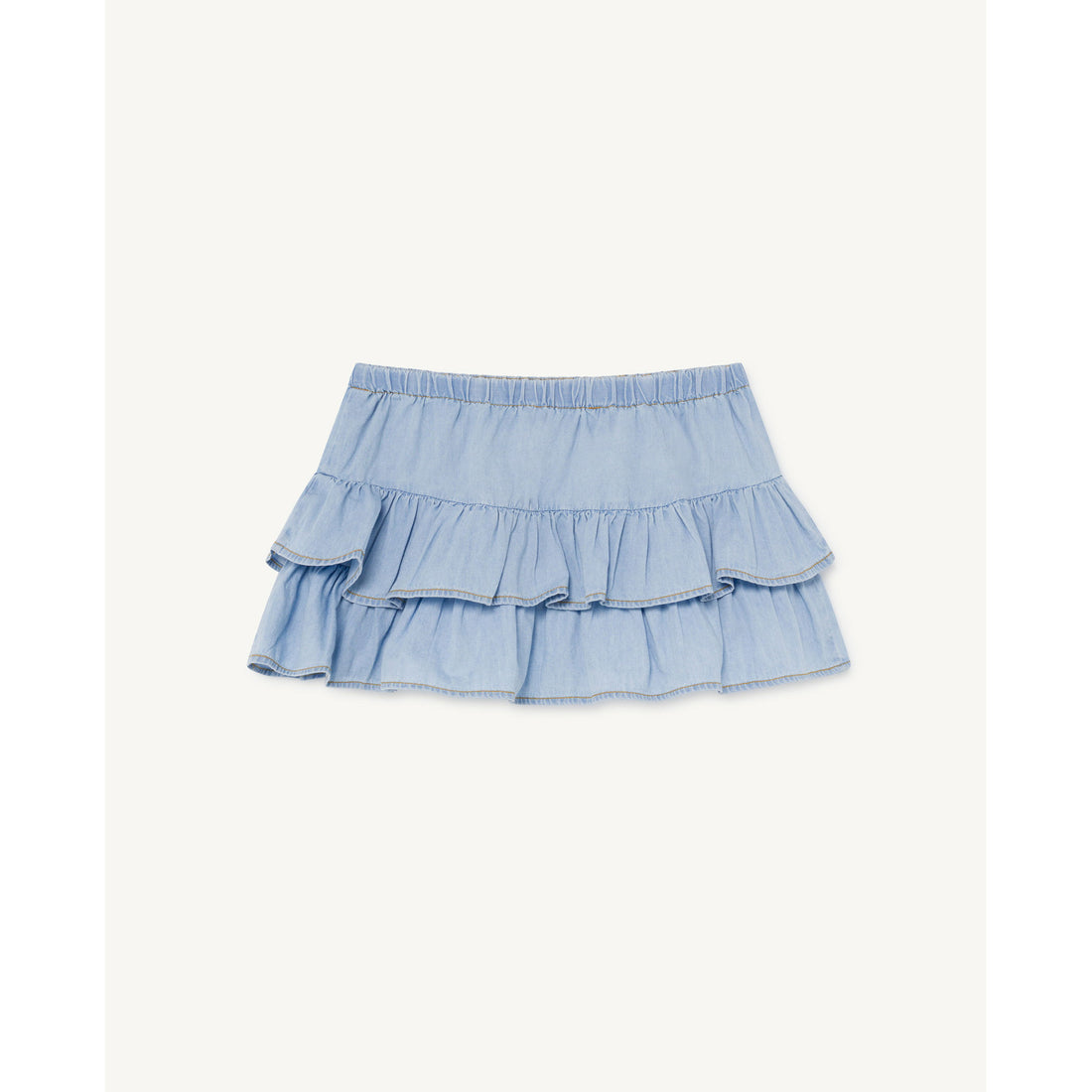 The Animals Observatory Indigo Denim Kiwi Skirt