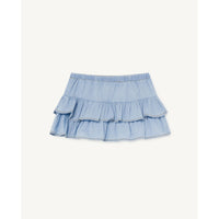 The Animals Observatory Indigo Denim Kiwi Skirt