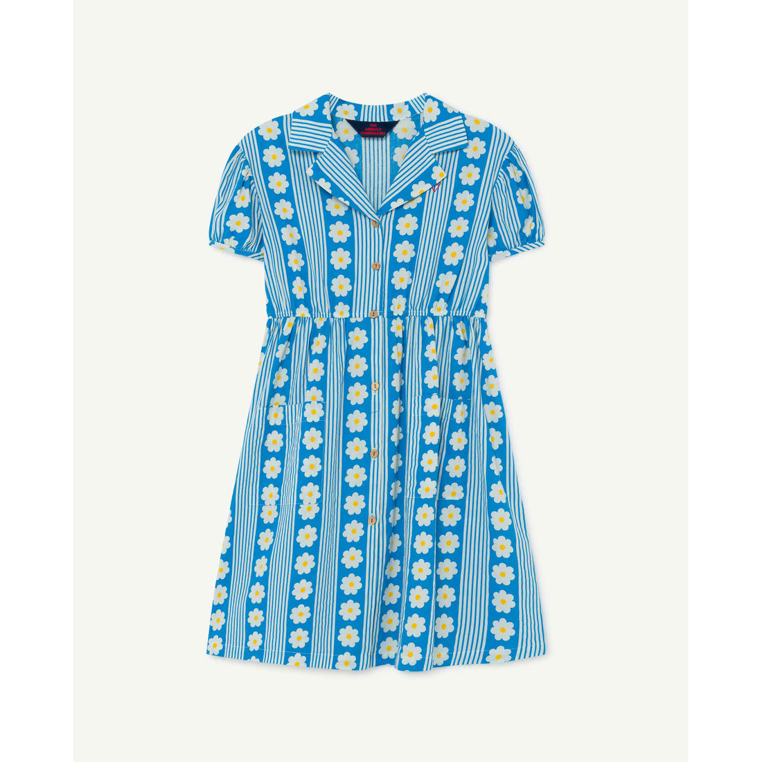 The Animals Observatory White Flowers Dolphin Dress