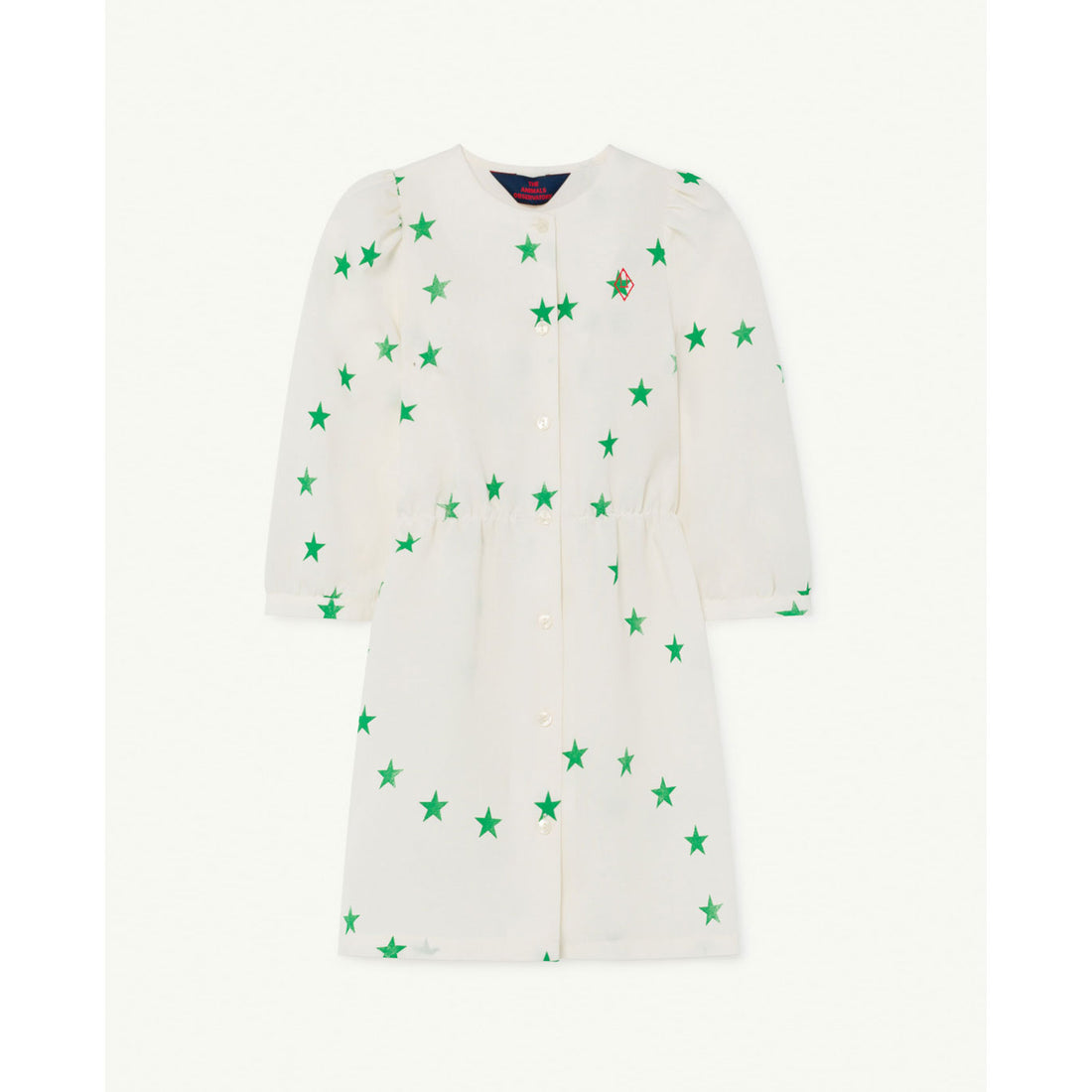 The Animals Observatory White Stars Tortoise Dress