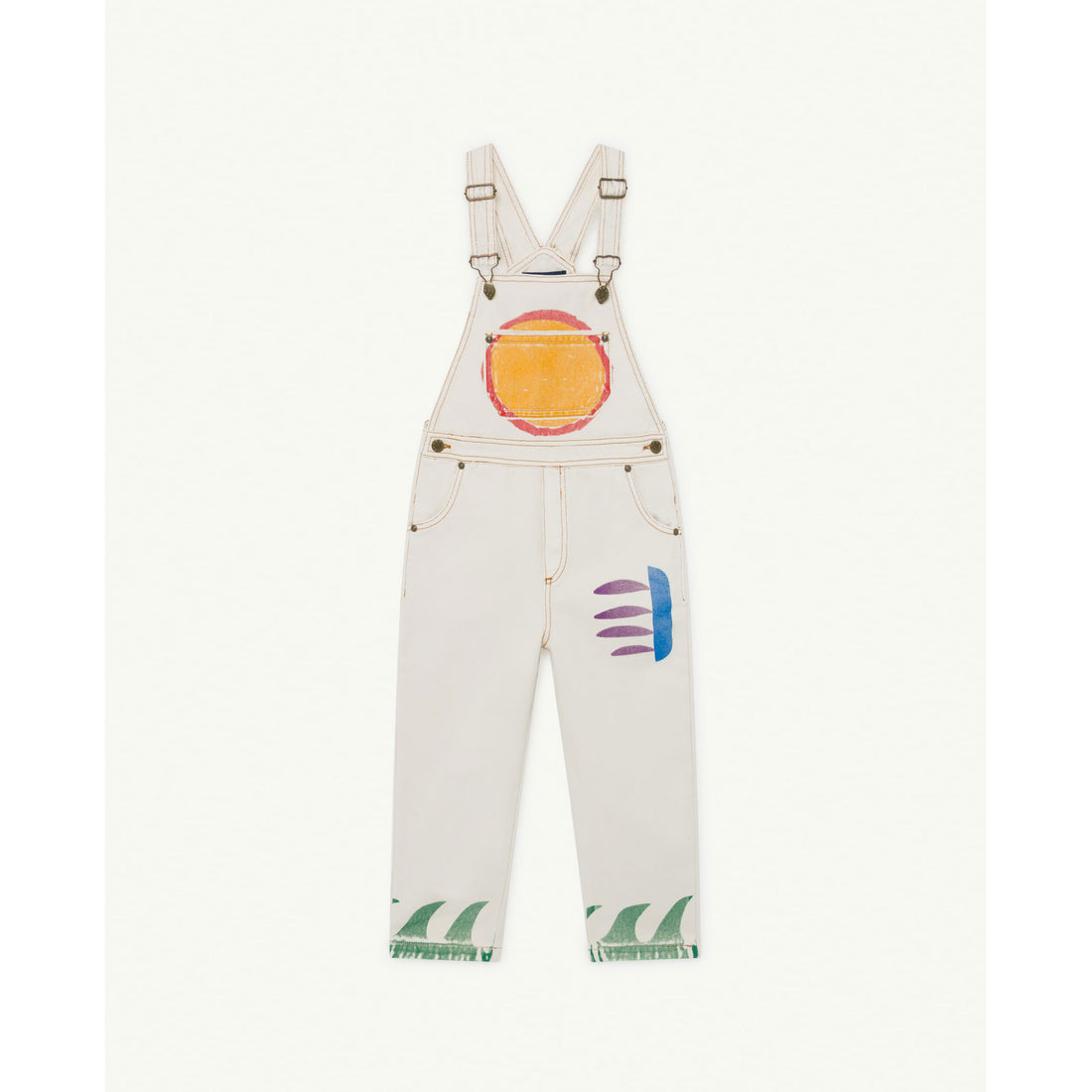 The Animals Observatory White Sun Mule Dungarees