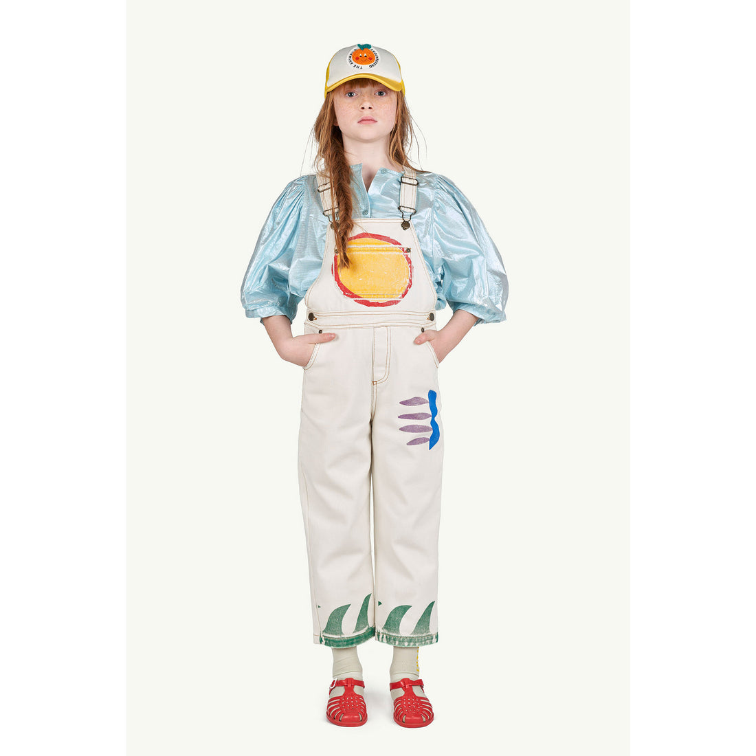 The Animals Observatory White Sun Mule Dungarees