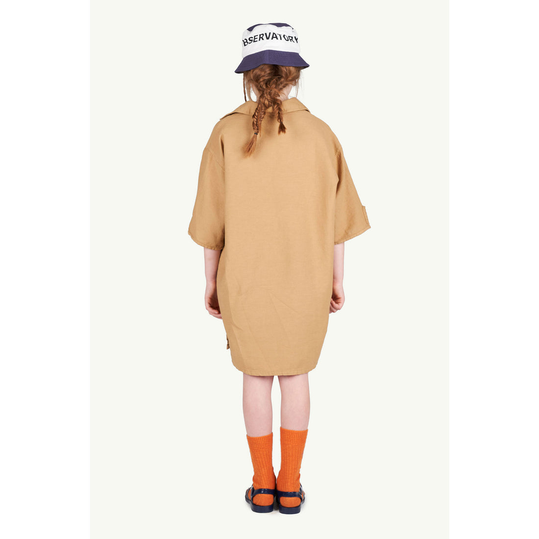 The Animals Observatory Orange Logo Skunk Socks