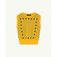 The Animals Observatory Yellow Geo Bat Vest