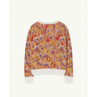 The Animals Observatory Multicolor Knit Racoon Cardigan