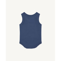 The Animals Observatory Blue Birds Turtle Baby Bodysuit