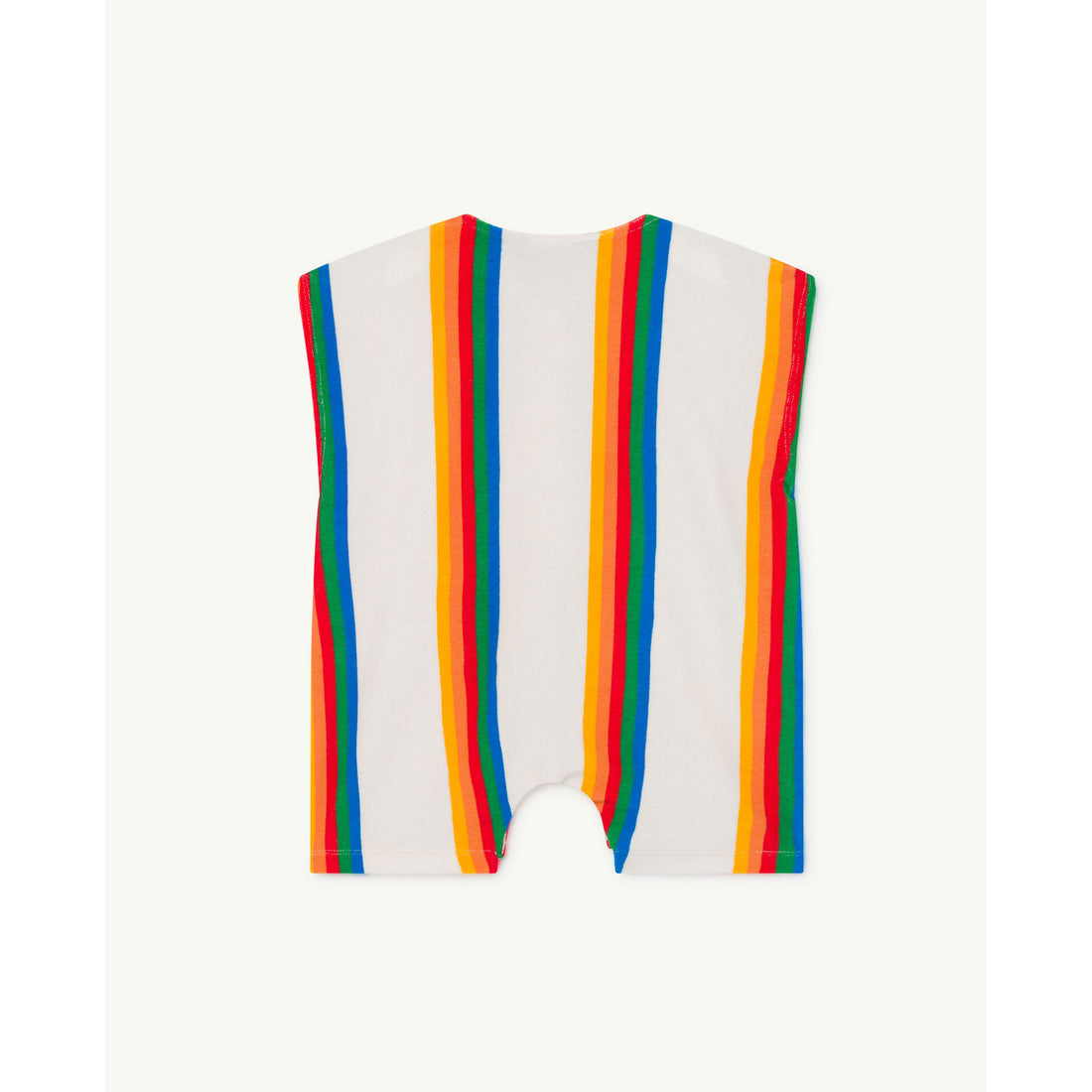 The Animals Observatory White Rainbow Goose Jumpsuit